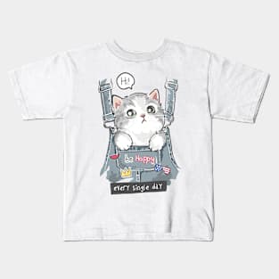 Kids Kitten Kids T-Shirt